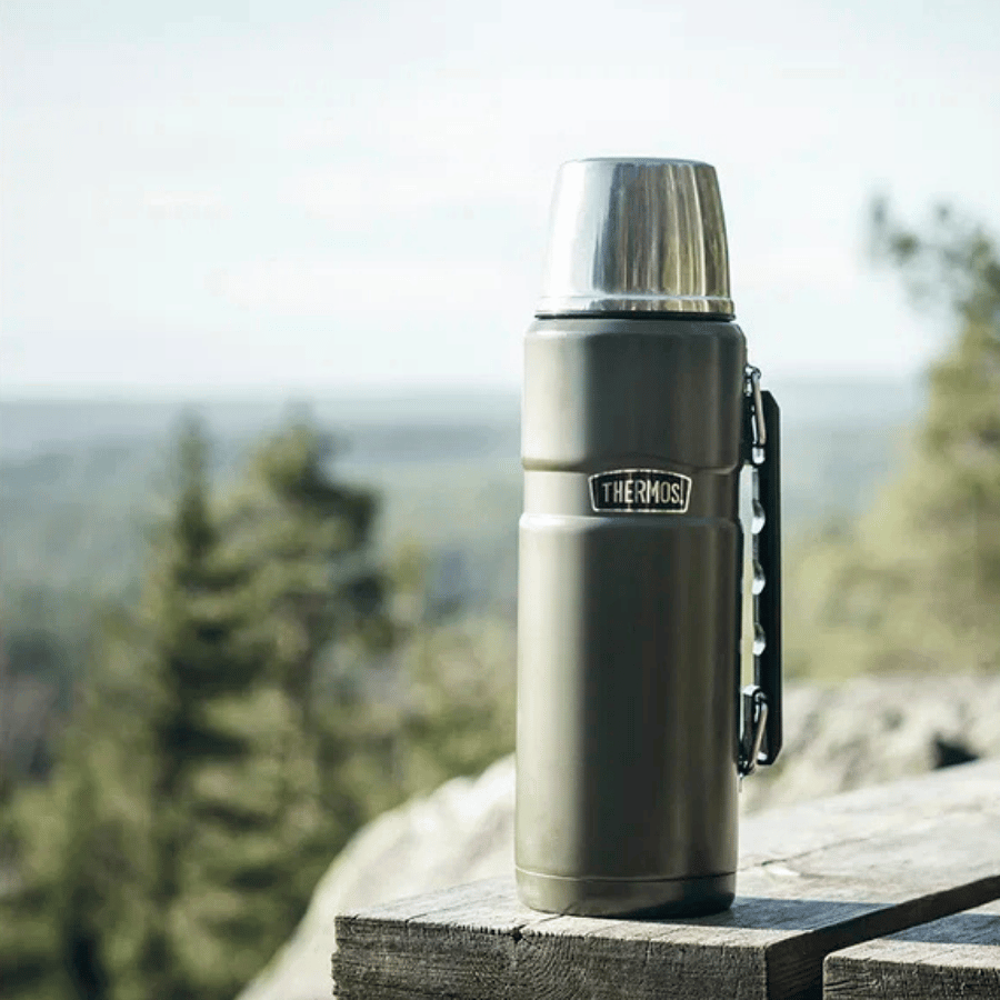 

Termoflaske Stainless King 1,2 liter Army Rustfrit